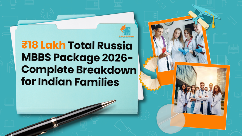 ₹18 Lakh Total Russia MBBS Package 2026- Complete Breakdown for Indian Families
